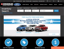 Tablet Screenshot of coughlinjohnstown.com